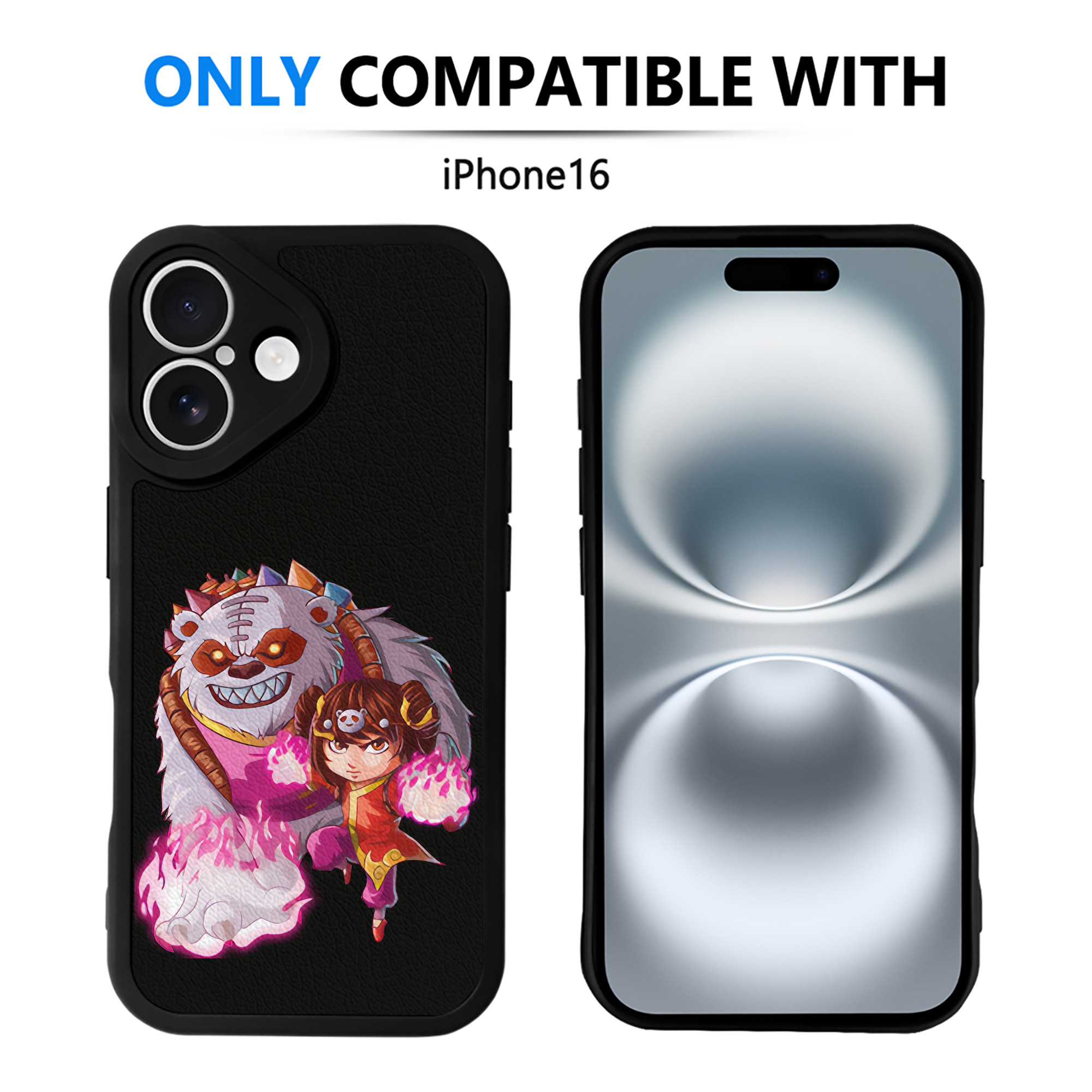 リーグ・オブ・レジェンド League of Legends LOL 【iPhone 16シリーズ対応】シリコンスマホケース（レザー調） 材質：シリコン